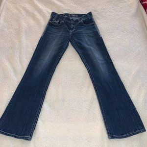 ROCK & ROLL COWGIRL Mid Rise 28x32 Stretch Boot Cut